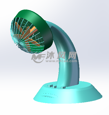 電風(fēng)扇外形模型圖設(shè)計 從美學(xué)到功能的實用模型構(gòu)建